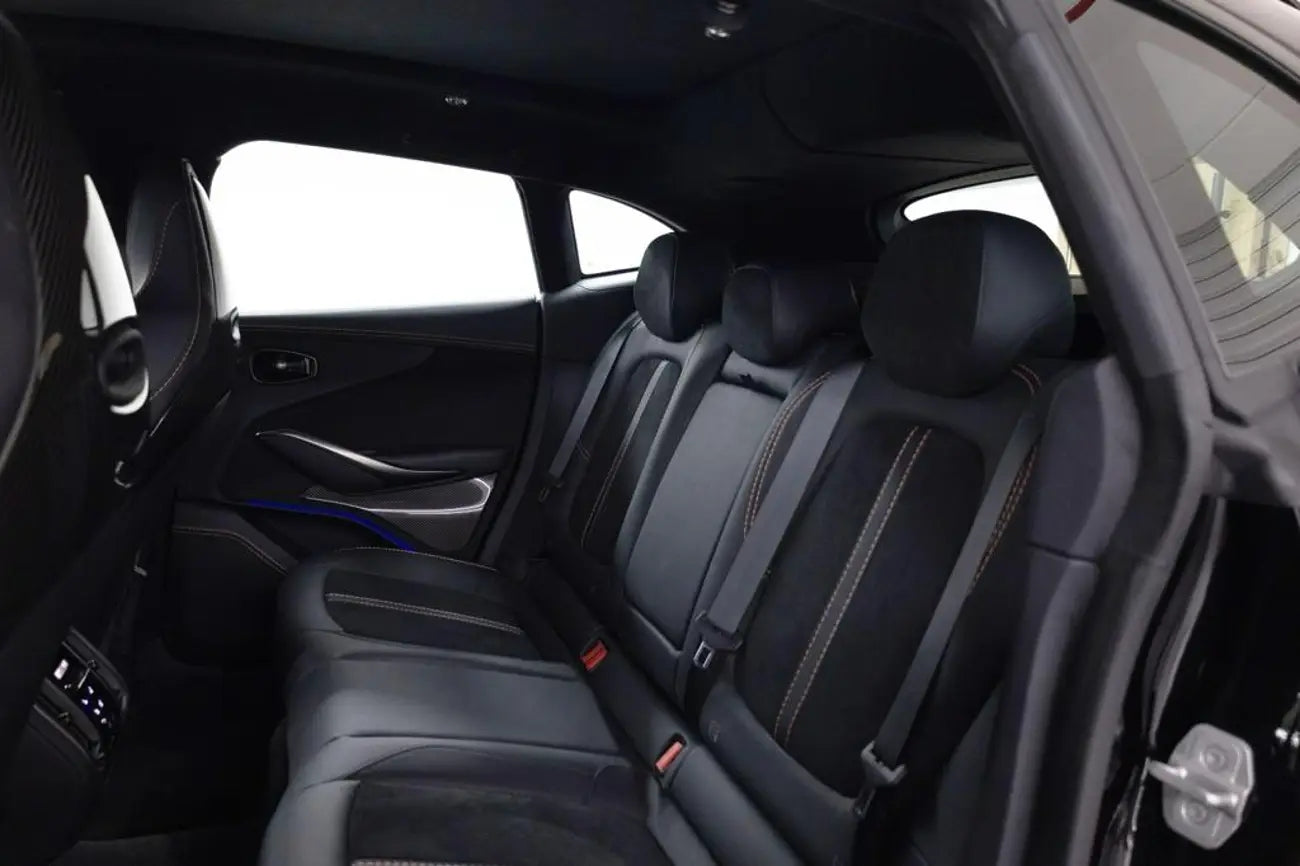 Aston Martin DBX 707 luxury SUV in Dubai - Bird's-eye view, highlighting its commanding silhouette and elegance.