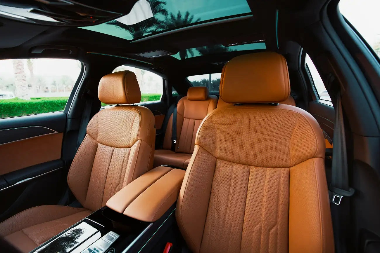 Audi A8 cruising on Dubai roads, top choice for luxury sedan enthusiasts